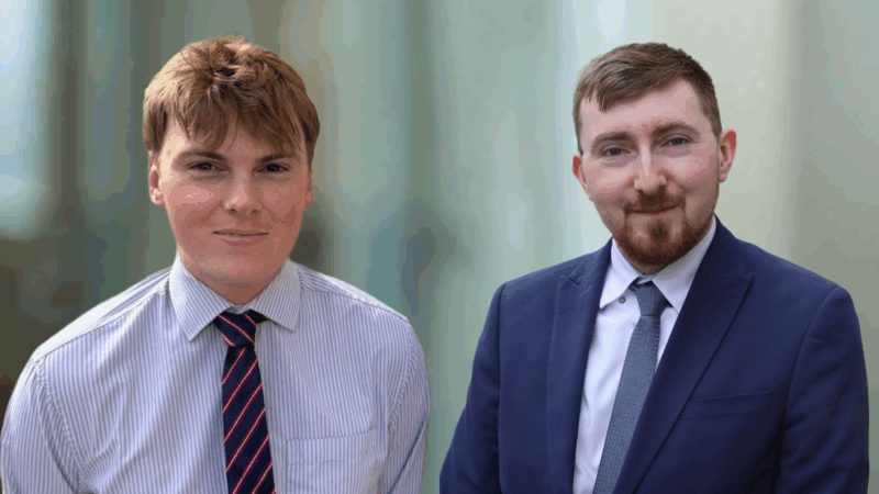 Congratulations George And Matthew!